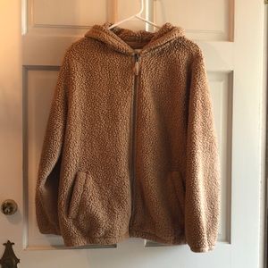 Brown Sherpa jacket